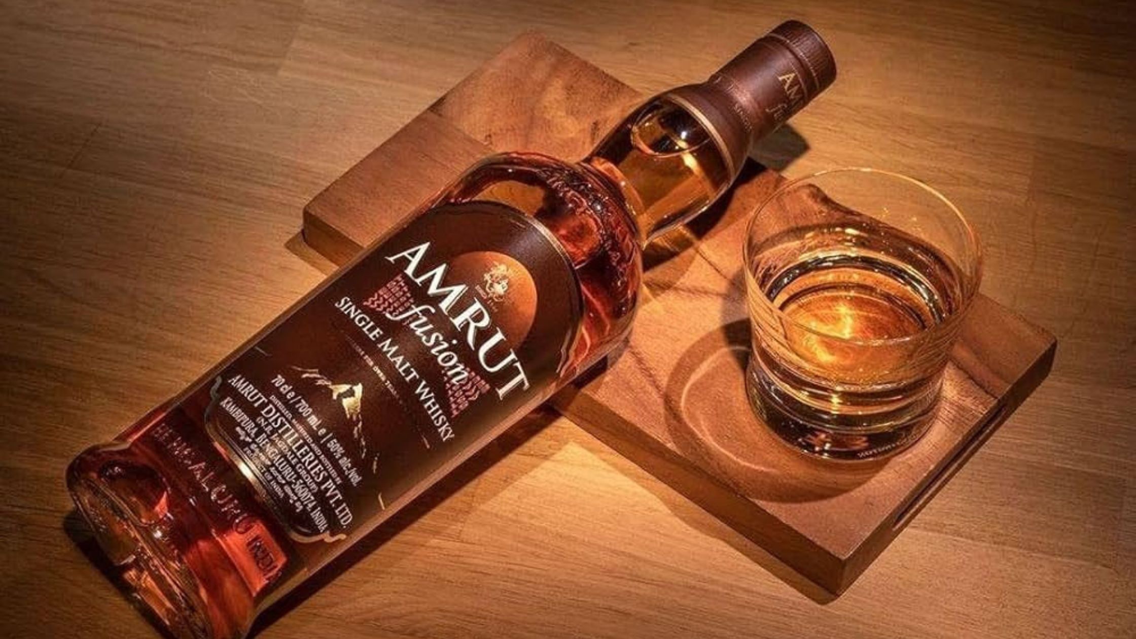 Amrut Fusion whiskey
